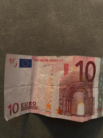 10 Euro Biljet - Circa 2002 beschikbaar voor biedingen