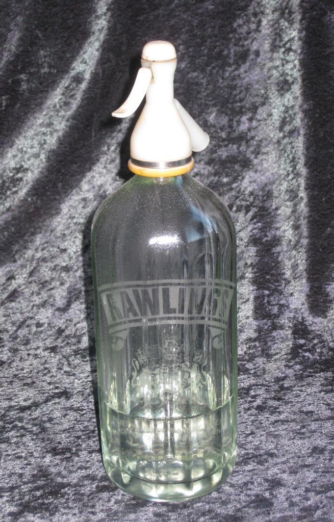 Rawlings Soda Syphon Spuitfles Geëtst, Antiek en Kunst, Antiek | Keukenbenodigdheden, Ophalen