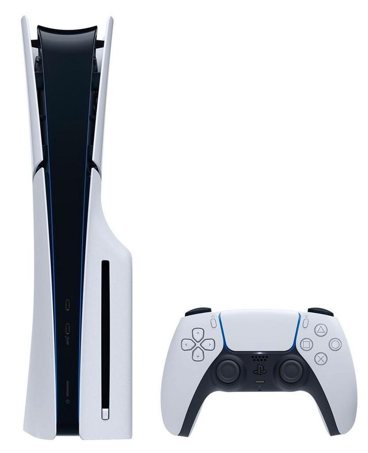 Playstation 5 Slim Disk Edition 1TB + games &2 controllers, Spelcomputers en Games, Games | Sony PlayStation 5, Zo goed als nieuw