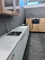 Nieuwe Keller keuken met AEG apparatuur., Ophalen, Nieuw, Wit, Dubbelwandige keuken