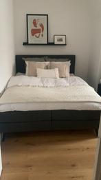 Boxspring beter bed 160x200 cm, Ophalen, Zo goed als nieuw, Tweepersoons
