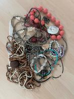 Diverse Sieraden Collectie, Sieraden, Tassen en Uiterlijk, Kettingen, Gebruikt, Overige kleuren, Ophalen of Verzenden, Overige materialen