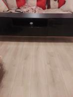Zwarte TV Meubel, Kunststof, 150 tot 200 cm, Ophalen of Verzenden, Zo goed als nieuw