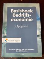 Basisboek Bedrijfseconomie Opgaven, Ophalen of Verzenden, Gelezen, Economie en Marketing