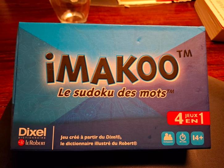 iMAKOO: Le Sudoku des Mots - Bordspel Franse versie, Hobby en Vrije tijd, Gezelschapsspellen | Bordspellen, Zo goed als nieuw