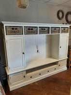Landelijke hoge tv-kast manden 224 cm, Huis en Inrichting, Kasten | Televisiemeubels, Ophalen, 200 cm of meer, 150 tot 200 cm