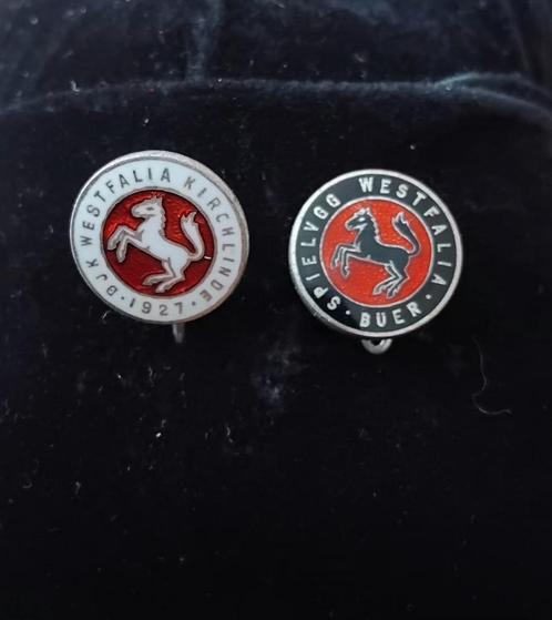 Westfalia voetbal speldjes, Verzamelen, Speldjes, Pins en Buttons, Gebruikt, Speldje of Pin, Sport, Ophalen of Verzenden