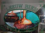 Leeuw Bier Spiegel. 62X46 cm., Ophalen, Reclamebord, Plaat of Schild, Overige merken