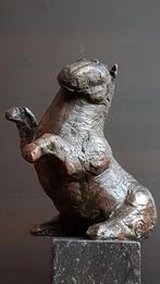 Brons beeld paard-Abstract sculpture horse bronze, Ophalen of Verzenden, Brons