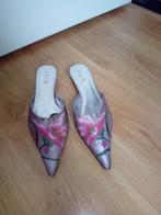 Dames leeren muiltjes, Zo goed als nieuw, Roze, Sandalen of Muiltjes, Ophalen of Verzenden