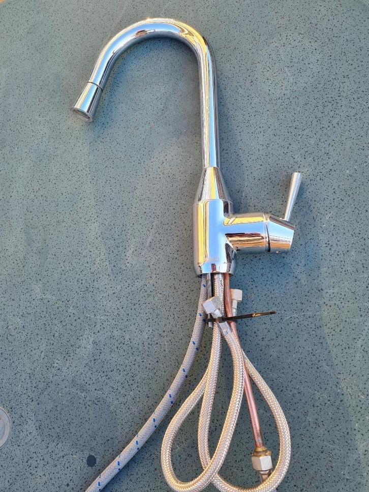 Kraan Keukenkraan Franke met flexibele uitloop, Huis en Inrichting, Keuken | Keukenbenodigdheden, Zo goed als nieuw, Ophalen of Verzenden