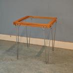 Vintage Hyllinge Møbler bijzettafel, Minder dan 45 cm, Minder dan 55 cm, Ophalen of Verzenden, Zo goed als nieuw