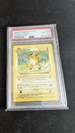 Base set Shadowless 14/102 Raichu PSA 8, Ophalen, Zo goed als nieuw, Losse kaart