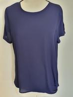 T-shirt blouse donkerblauw Purdey, Kleding | Dames, Blouses en Tunieken, Purdey, Ophalen of Verzenden, Zo goed als nieuw, Blauw
