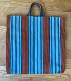 Draagtas geweven nylon gestreept uit India nieuw, Sieraden, Tassen en Uiterlijk, Tassen | Damestassen, Ophalen of Verzenden, Nieuw