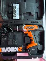Worx accuboor, Doe-het-zelf en Verbouw, Gereedschap | Boormachines, Ophalen of Verzenden, Zo goed als nieuw, Boor- en Schroefmachine