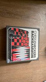 Cheas checkers backgammon, Hobby en Vrije tijd, Gezelschapsspellen | Bordspellen, Ophalen of Verzenden, Nieuw