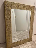 Spiegel oosters arabisch marokkaans goud kleurig, Huis en Inrichting, Minder dan 100 cm, Minder dan 50 cm, Rechthoekig, Zo goed als nieuw