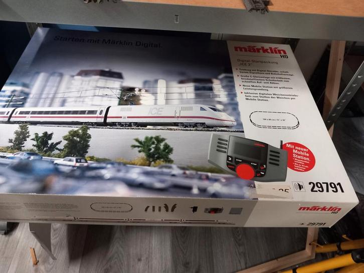 Marklin startset ICE, Hobby en Vrije tijd, Modeltreinen | H0, Zo goed als nieuw, Treinset, Wisselstroom, Märklin, Ophalen