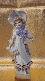 Antiek beeldje porselein rond 1800, Verzamelen, Boekenleggers, Ophalen of Verzenden, Zo goed als nieuw