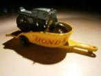 Matchbox series No. 38 Honda M / Cycle Trailer, Lesney 60's, Motor, Gebruikt, Trailer met motor, Ophalen