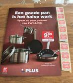 Plus pannenactie Zwilling; 8 zegeks beschikbaar, Plus, Ophalen of Verzenden