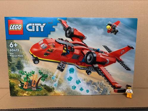 Lego set 60413 city brandweervliegtuig (NIEUW), Kinderen en Baby's, Speelgoed | Duplo en Lego, Nieuw, Lego, Complete set, Ophalen of Verzenden