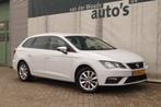 Seat Leon ST 1.6 TDI 115pk Style -NAVI-ECC-PDC-, Voorwielaandrijving, Stof, Gebruikt, Euro 6