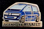 Renault- Scenic by Renault pin- blauw gelakt, Verzenden, Nieuw, Transport, Speldje of Pin