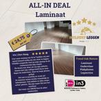 Laminaat inclusief leggen al vanaf € 24,75 m², Huis en Inrichting, Stoffering | Vloerbedekking, Crème, 75 m² of meer, Nieuw, Ophalen of Verzenden
