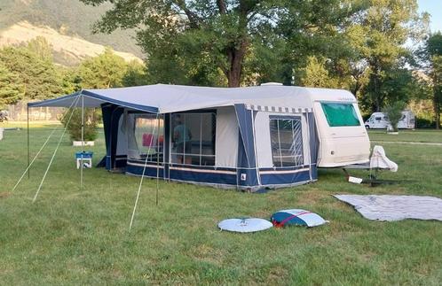 Adria Unica 461 DB 5 persoons / Dorema voortent + luifel, Caravans en Kamperen, Caravans, Particulier, tot en met 5, 750 - 1000 kg