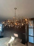 Como Leclercq & Bouwman Bladzilver Lamp met Glasdruppels, Ophalen of Verzenden, Nieuw, Glas