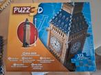 3D puzzel Big ben, Ophalen of Verzenden, Minder dan 500 stukjes, Zo goed als nieuw, Rubik's of 3D-puzzel