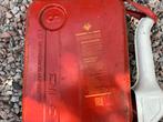 Vintage DILO Benzine Jerrycan 5 Liter - Oldtimer Accessoire, Auto diversen, Overige Auto diversen, Ophalen of Verzenden
