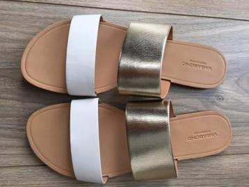 Sandalen van Vagabond, mt 39, leer, zgan  beschikbaar voor biedingen