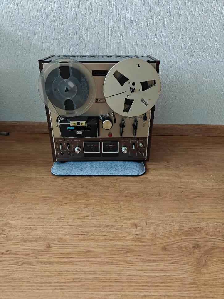 AKAI GX 210 D TAPEDECK, Audio, Tv en Foto, Bandrecorders, Bandrecorder, Met banden, Ophalen