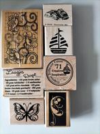 Stempelset Different colors, Ophalen, Gebruikt, Houten stempel
