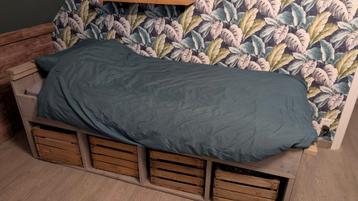 Steigerhouten Bed Lima LoodsXL incl. Matras beschikbaar voor biedingen