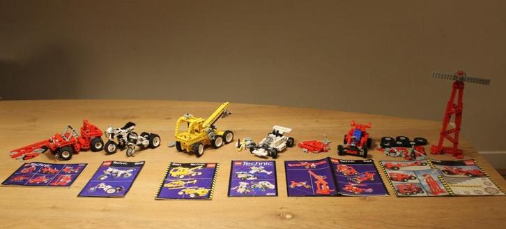 Vintage Lego Technic uit de jaren 80 en 90, Kinderen en Baby's, Speelgoed | Duplo en Lego, Zo goed als nieuw, Lego, Complete set