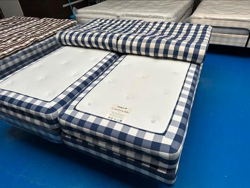 Hastens Elektrische Boxspring 180x210 firm en medium., Huis en Inrichting, Slaapkamer | Bedden, Ophalen