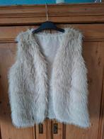 Nieuwe fake fur bodywarmer maat L, Kleding | Dames, Ophalen of Verzenden, Nieuw, Maat 42/44 (L), Beige