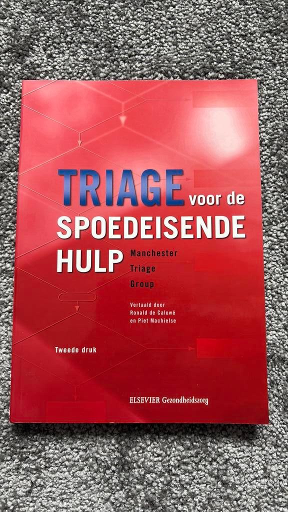 Triage voor spoedeisende hulp, Boeken, Wetenschap, Zo goed als nieuw, Ophalen of Verzenden