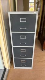 Archiefkast metaal met hangmappen, Huis en Inrichting, Ophalen, Minder dan 50 cm, Gebruikt, 100 tot 150 cm