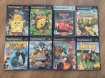 Sony PlayStation 2 8 spellen Shrek Cars Spongebob Dora Sonic, Avontuur en Actie, 1 speler, Nieuw, Ophalen of Verzenden
