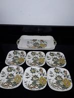 Mason,s 6pers cakestel Henley, Huis en Inrichting, Keuken | Servies, Verzenden, Zo goed als nieuw, Bord(en), Overige stijlen