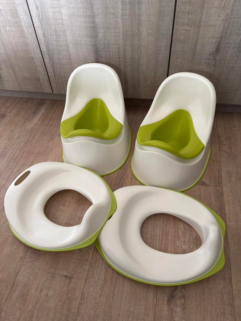 Kinderpotje en wcverkleiner 2x, Kinderen en Baby's, Ophalen of Verzenden, Gebruikt, Overige typen, Overige merken