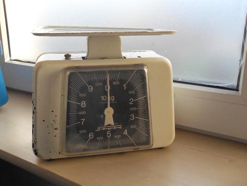 oude keukenweegschaal/ weegschaal Stube/ weegschaal 10 kg, Antiek en Kunst, Antiek | Keukenbenodigdheden, Ophalen of Verzenden