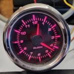 Auto/ Motor klokje 52mm inbouw 12 volt., Auto-onderdelen, Dashboard en Schakelaars, Ophalen of Verzenden, Gebruikt