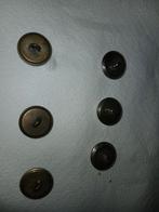 6 oude dienst knopen, Verzamelen, Ophalen of Verzenden, Landmacht, Nederland