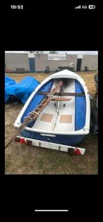 Mooie Polyester Zeilboot te koop!, Watersport en Boten, Bootonderdelen, Ophalen, Gebruikt, Zeilboot